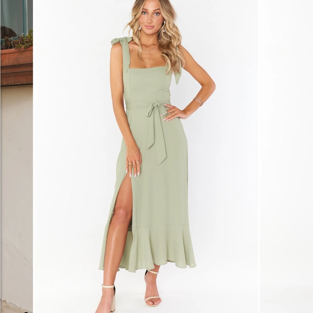 Show Me Your MuMu Claire Midi Dress